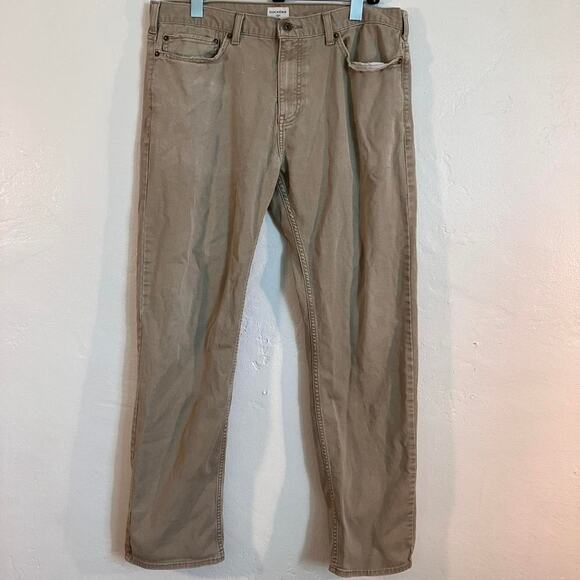Dockers Straight Fit Tan Distressed Chino Pants‎ - Picture 1 of 7